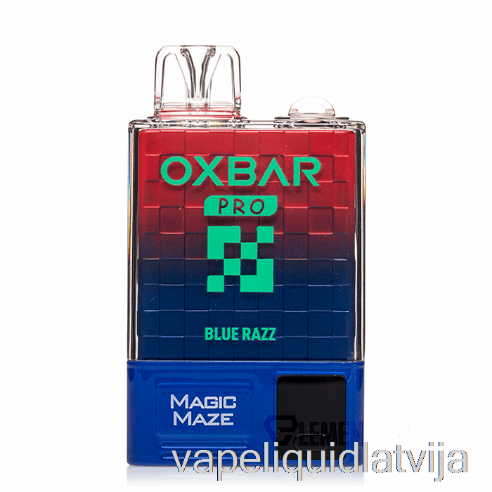 Oxbar Magic Labirints Pro 10000 Vienreizējās Lietošanas Blue Razz Vape šķidrums